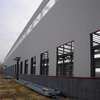 Professional Fabricated Building Prefab Metal Frame Large Workshop Industrial Warehouse with Hot Sale 