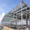 Clear Span Prefabricated Steel Construction Building Metal Workshop Industrial Warehouse with Customized Design