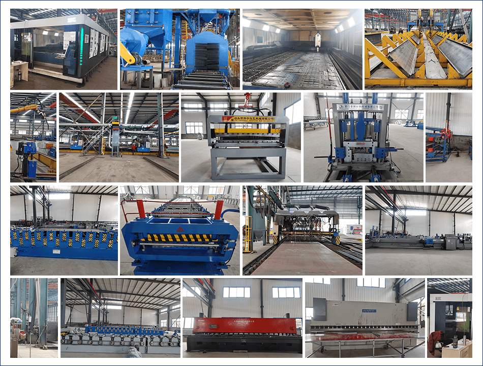 steel structure production line