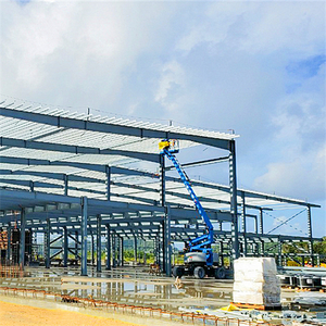 Long-term Use Prefabricated Building Steel Frame Processing Workshop Industrial Warehouse for Production