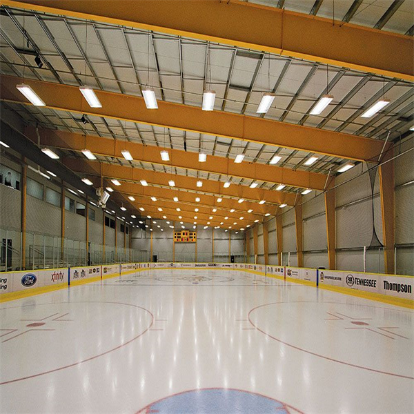 Beautiful And Atmospheric Prefab Steel Structure Sports Stadium Skating Rink