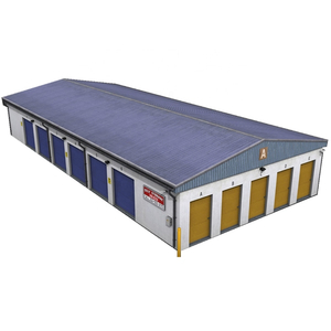 Prefabricated Workshop Plant Hangar Shed Construction Industrial Steel Structure Warehouse