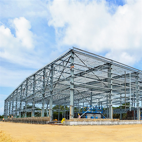 Prefab Steel Structure Workshop Two-story Customized Building for Industrial Use