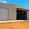 Customized Fabricated Steel Structure Hangar Metal Shed Used for Car Storage Warehouse