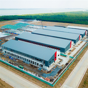 Prefabricated Steel Structure Food Processing Workshop Used for Industrial Park 