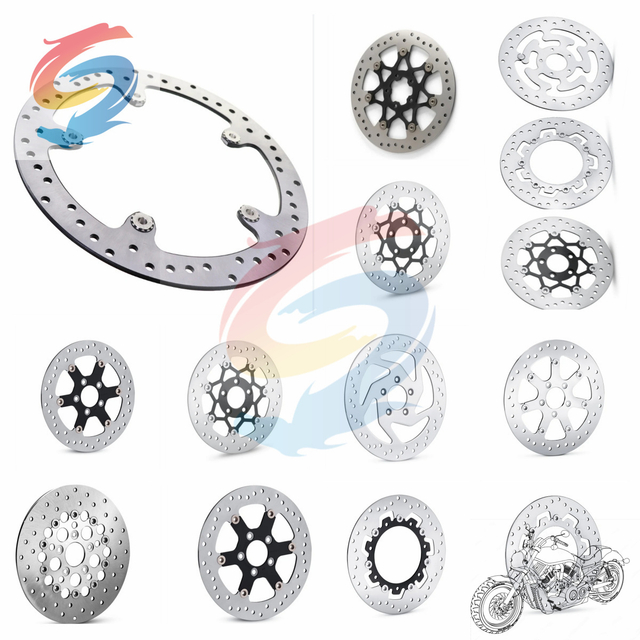 Customized 2Cr13 Steel Floating Brake Rotors