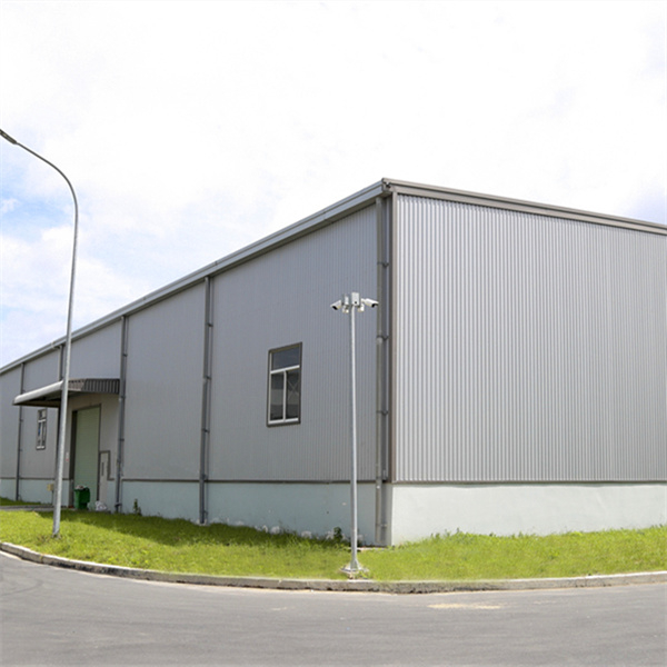 Prefabricated Metal Shed Steel Structure Industrial Factory Processing Plant with Mini Warehouse