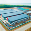 Prefabricated Steel Structure Food Processing Workshop Used for Industrial Park 