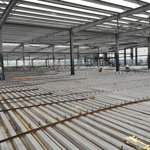 Large Span Easy Assembled Prefabricated Steel Structure Warehouse Construction