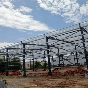 New Tech Large Span Prefabricated Steel Structure Warehouse for Industry Storage Use