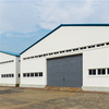 Customized Fabricated Steel Structure Hangar Metal Shed Used for Car Storage Warehouse