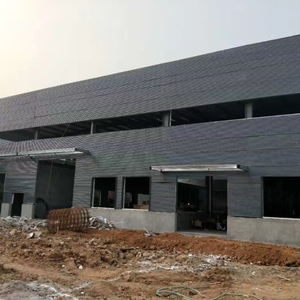 Prefabricated Portal Frame Metal Building Steel Structure Warehouse with Insulation