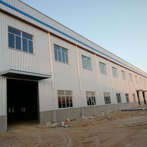 Large Space Steel Frame Building Prefabricated Steel Structure Workshop of Industrial Building