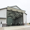 Customized Fabricated Steel Structure Hangar Metal Shed Used for Car Storage Warehouse