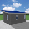 6*4 Prefab Light Steel House Lightweight Steel Structure Modern Villa Apartment