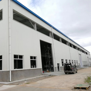 Low Cost Metal Building Construction Modern Design Steel Structure Warehouse