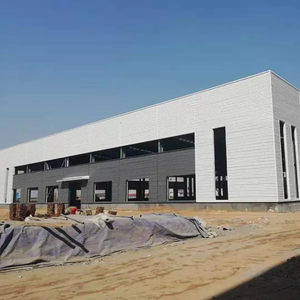 Easy Install modern design Prefabricated Steel Structure Warehouse workshop for Temporary use